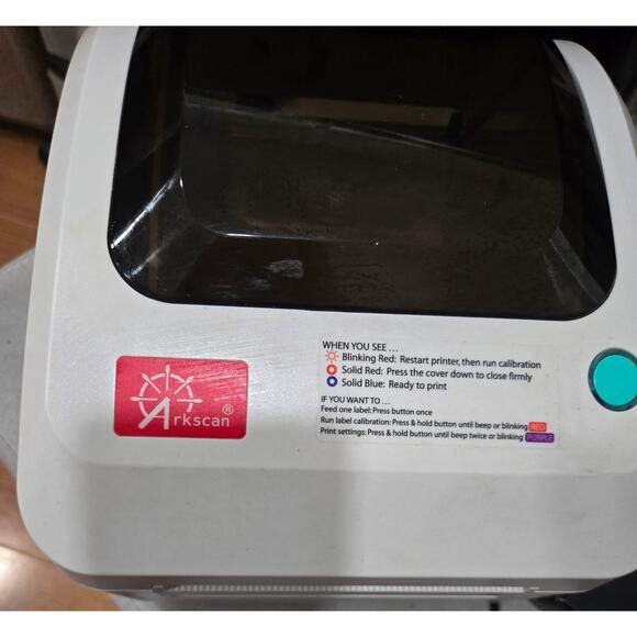 Arkscan Direct Thermal Label Printer Model # 2054A - USB - Picture 2 of 5